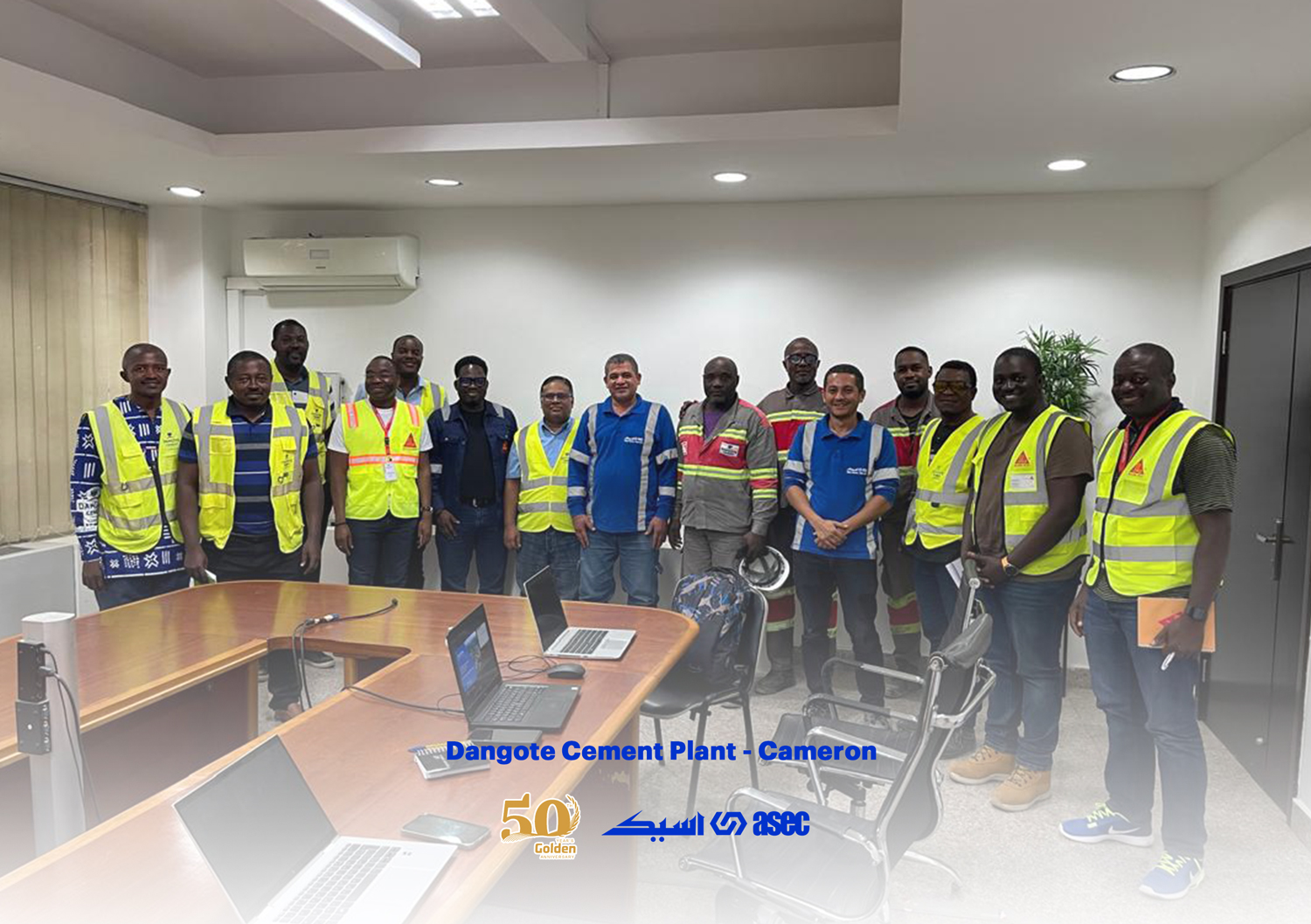 الدعم الفنى لشركه أسيك ينفذ تدقيقًا فنيًا متعدد الدول في إفريقيا بالتعاون مع سيكا